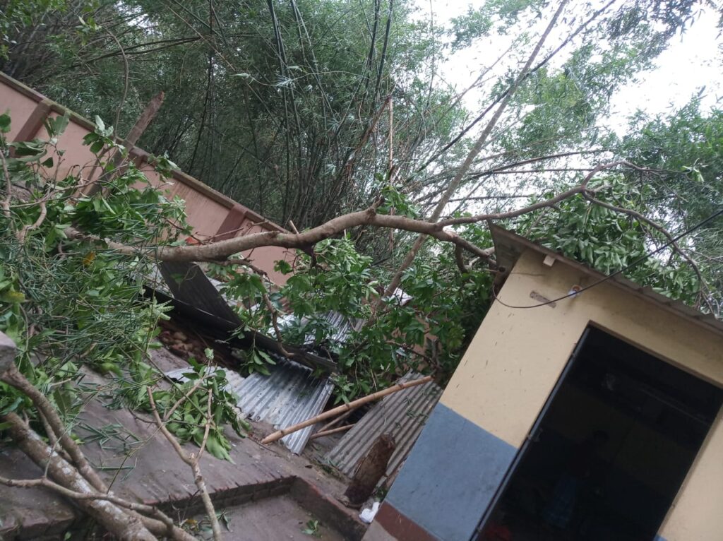 amphan-shattered-shed Kitchen shed shattered by Amphan