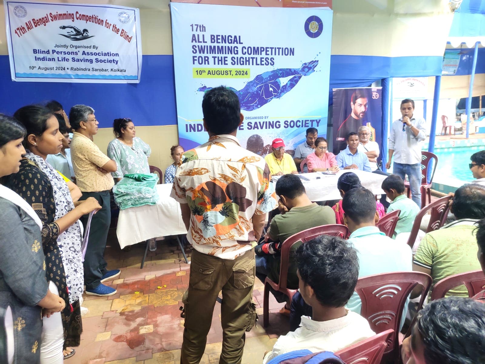 17th All Bengal Swimming Competition for the Blind Held in Kolkata ...